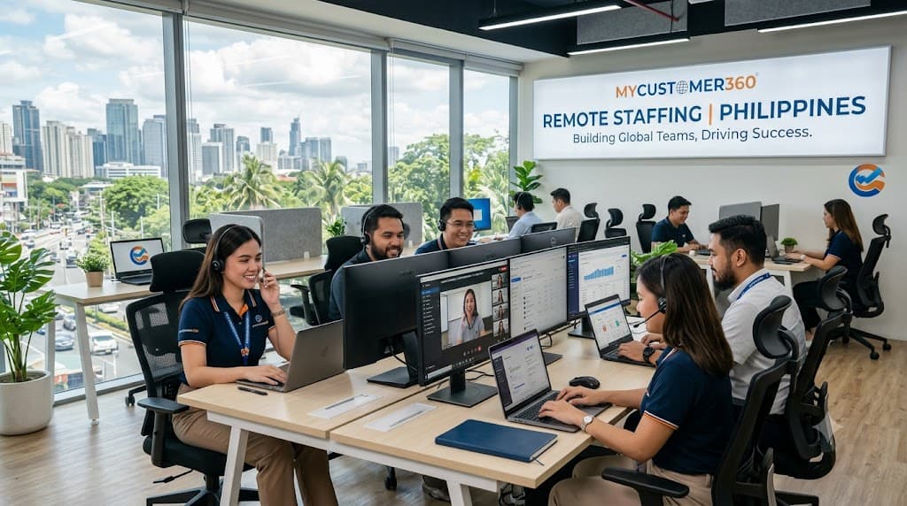 Remote Staffing Philippines - MyCustomer360