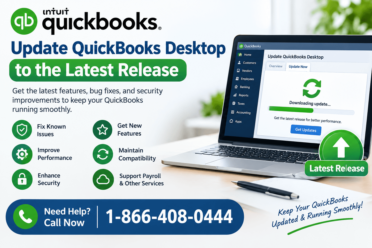 How to Fix QuickBooks Desktop Update Issues