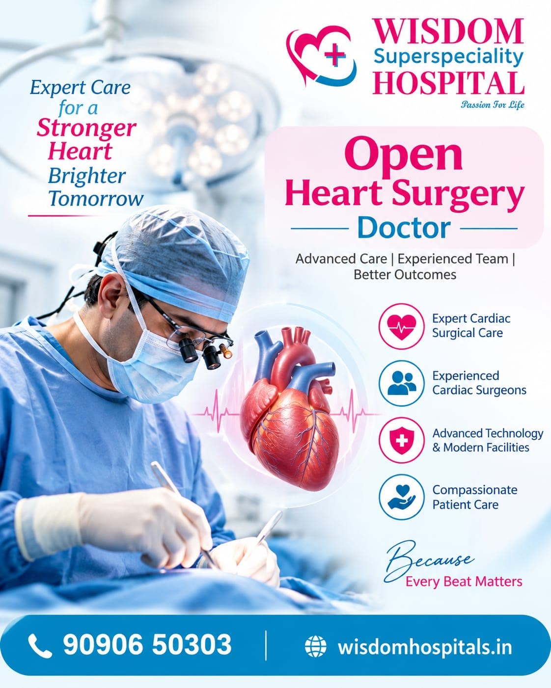 7 Important Things to Know Before Choosing an Open Heart Surgery Doctor in Baner