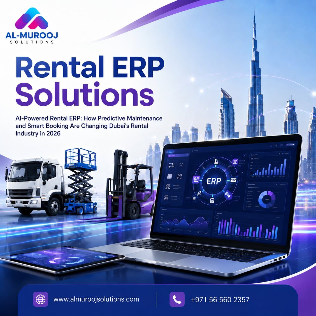 AI-Powered Rental ERP: How Predictive Maintenance and Smart Booking Are Changing Dubai's Rental Industry in 2026