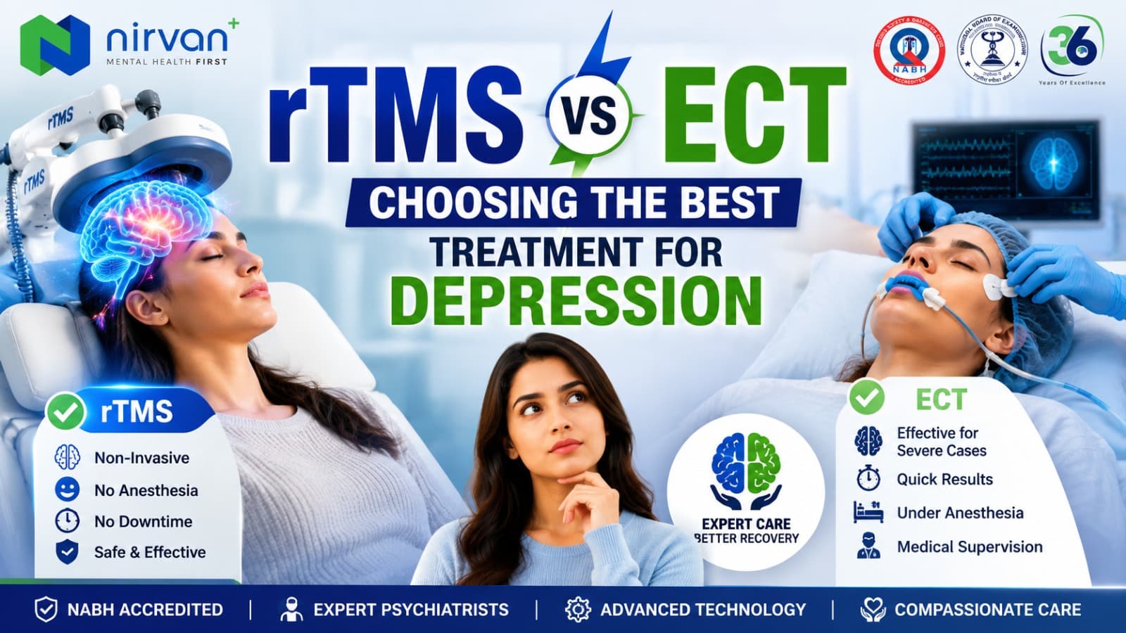 rTMS vs ECT: Choosing the Best Treatment for Depression