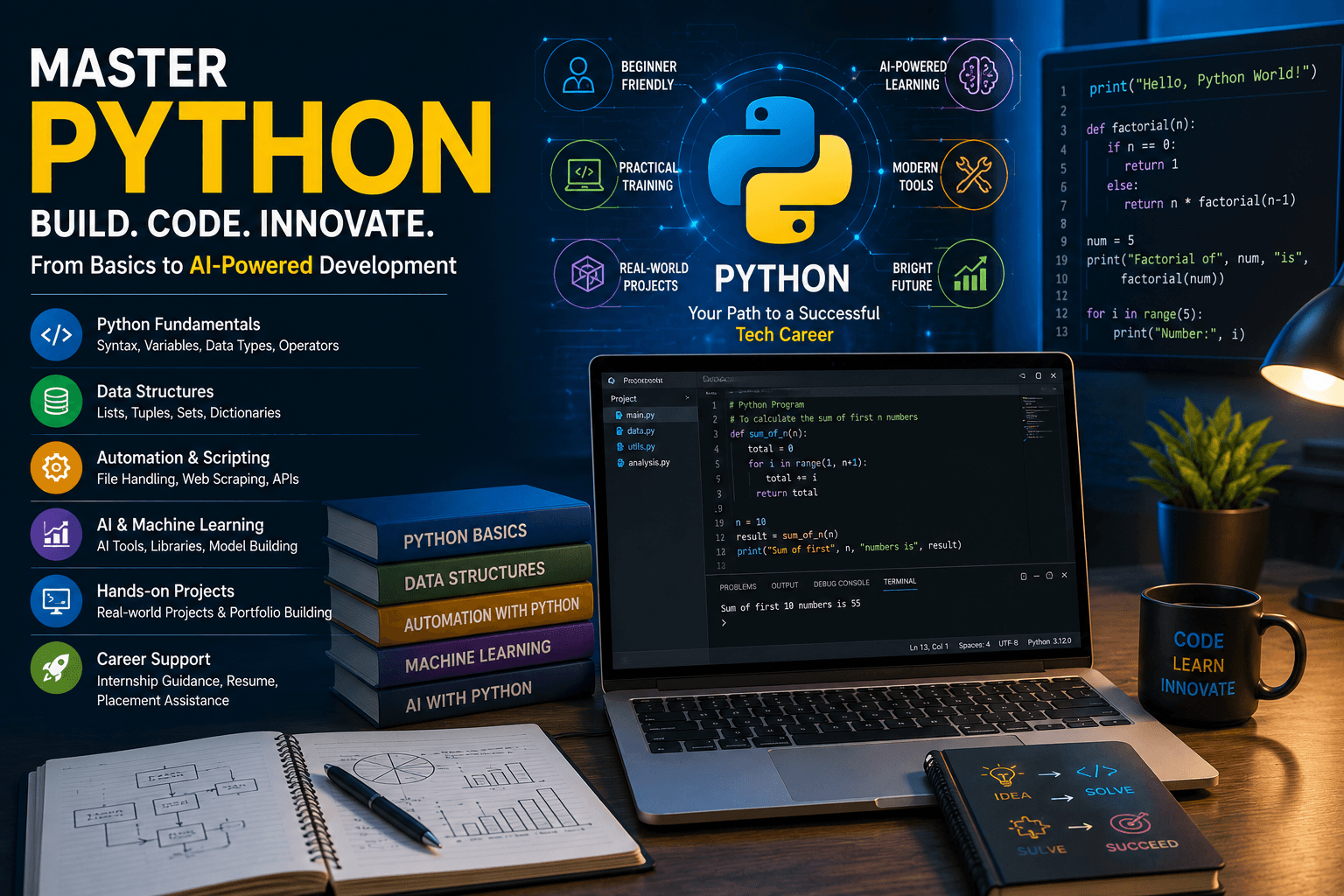 No. 1 Institute in Delhi for Python Course at IFDA Institute