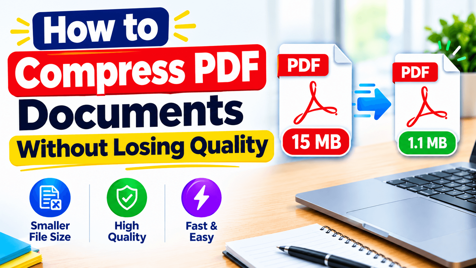 How to Compress PDF Documents Without Losing Quality