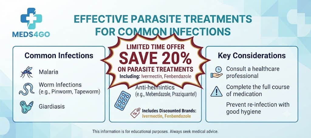 Effective Parasite Treatments for Common Infections