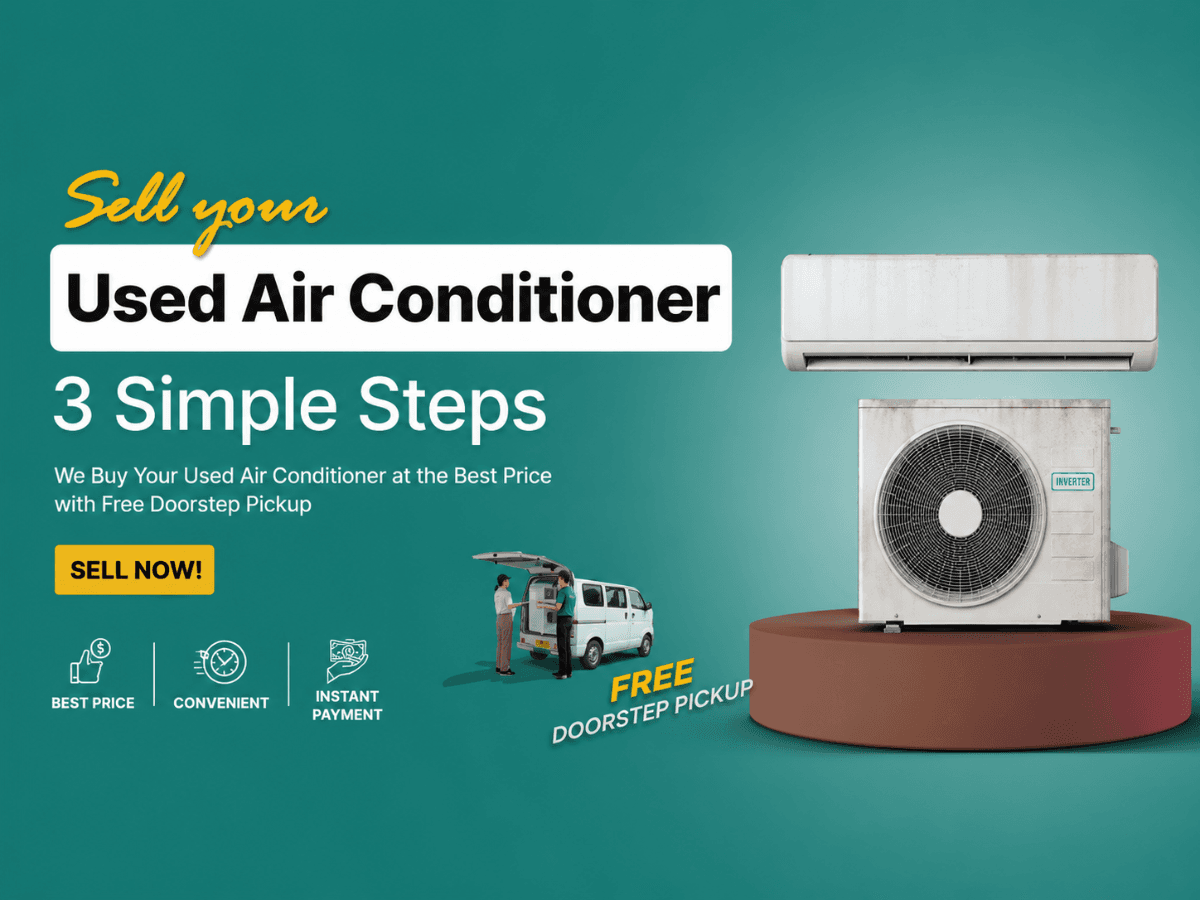 Sell Old Air Conditioner for Instant Payment at Raza CashKart