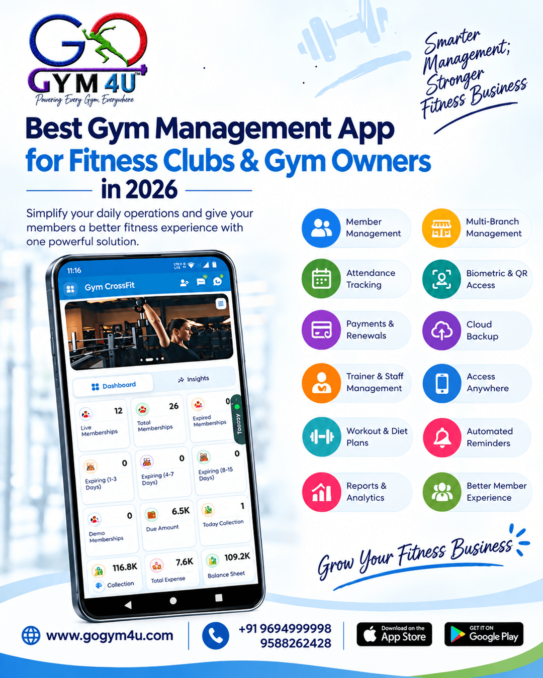 Best Gym Management App for Fitness Clubs & Gym Owners in 2026