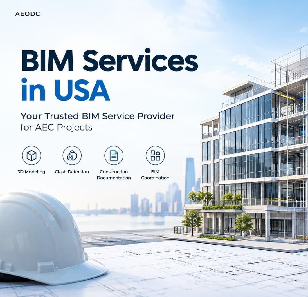 BIM Services in USA – Reliable BIM Service Provider for AEC Projects