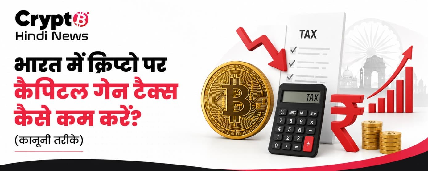 भारत में क्रिप्टो पर कैपिटल गेन टैक्स कैसे कम करें? (कानूनी तरीके)