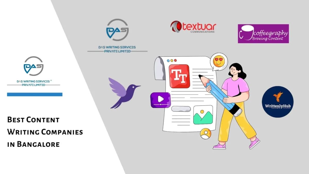 Top Content Writing Companies in Bangalore(2026) to Grow Your Brand Fast