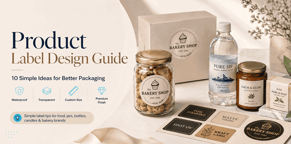 Product Label Design Ideas for Better Packaging & Branding