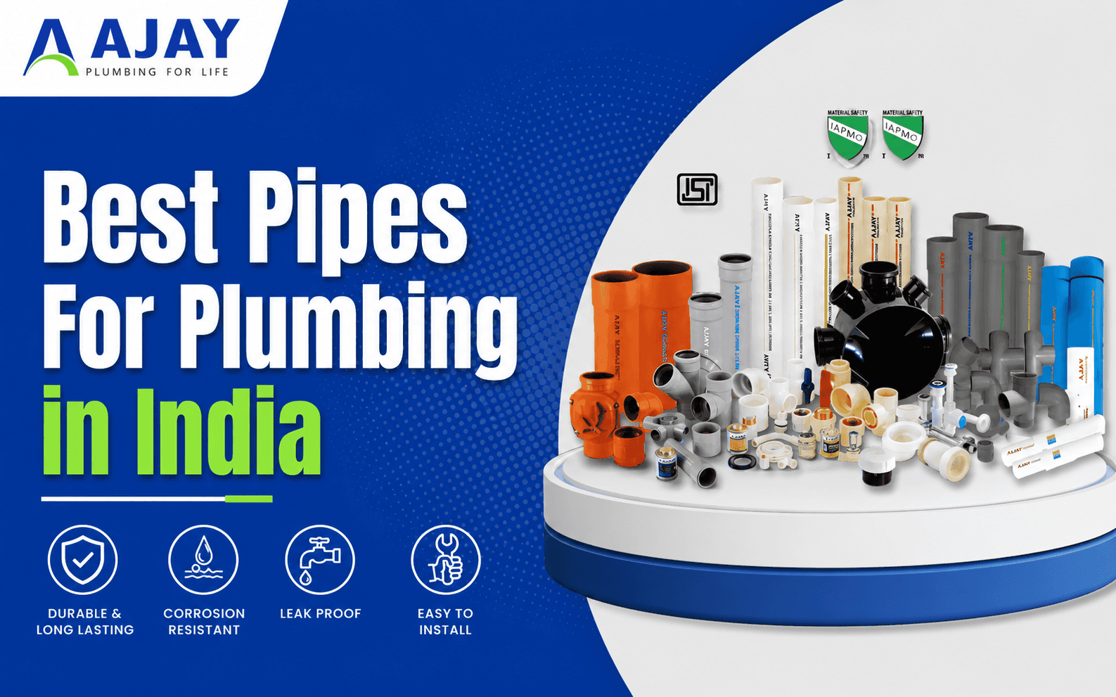 Best Pipes For Plumbing in India