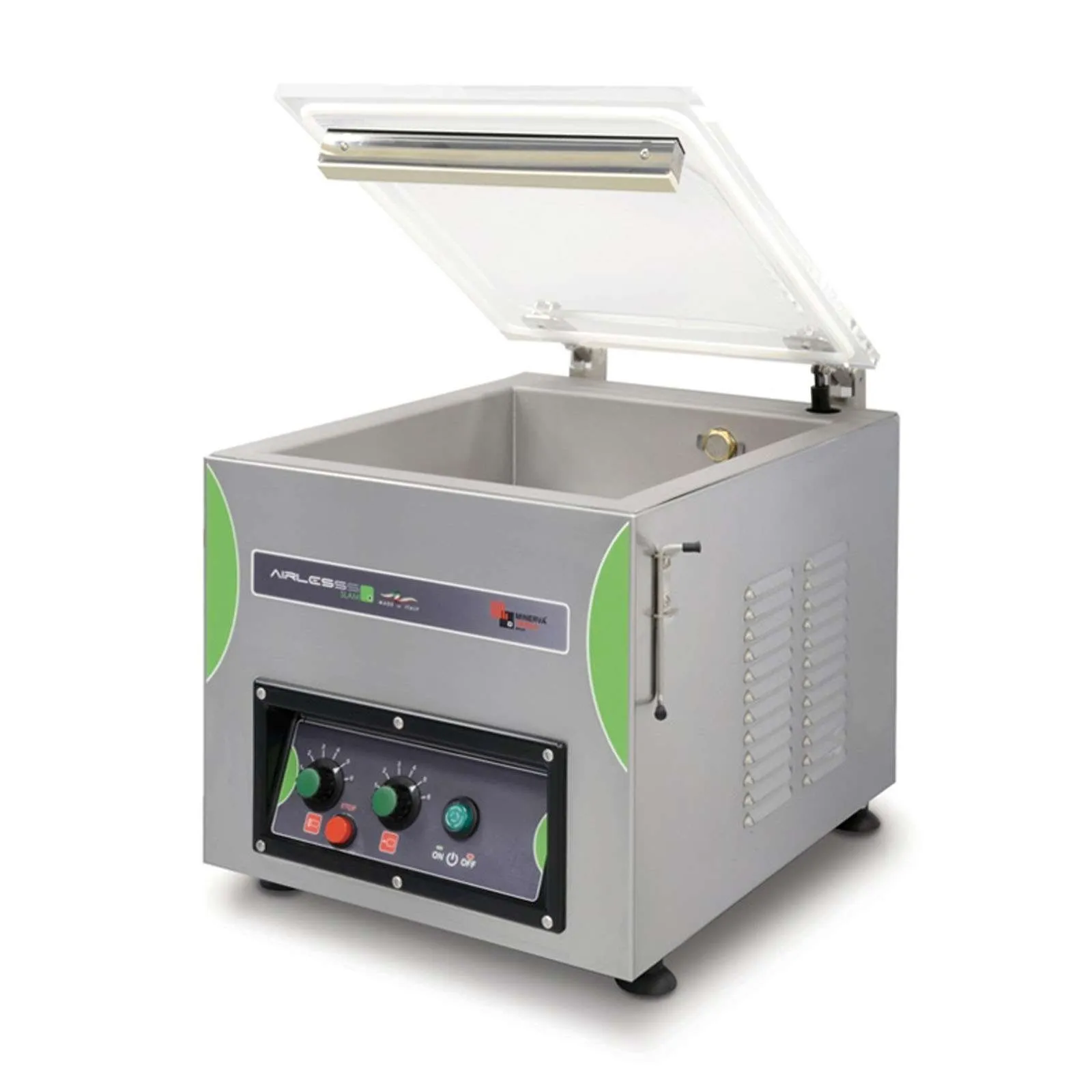 AIRLESSS SLAM Vacuum Machine by MINERVA OMEGA GROUP 10MC 220V 50hz
