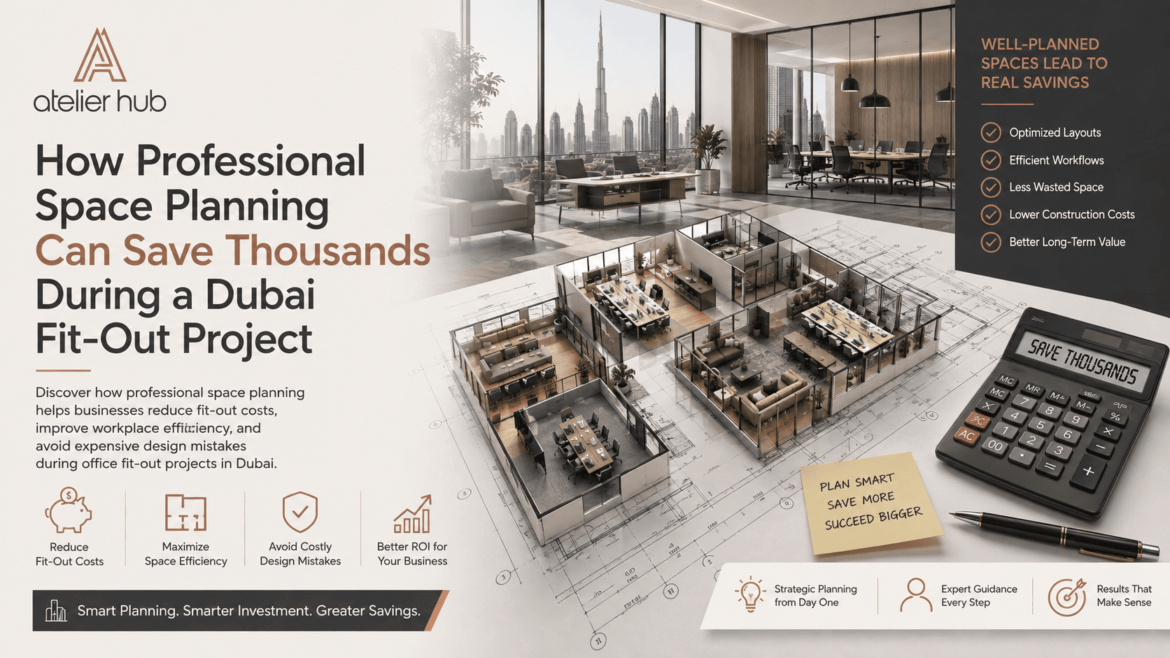 How Professional Space Planning Can Save Thousands During a Dubai Fit-Out Project