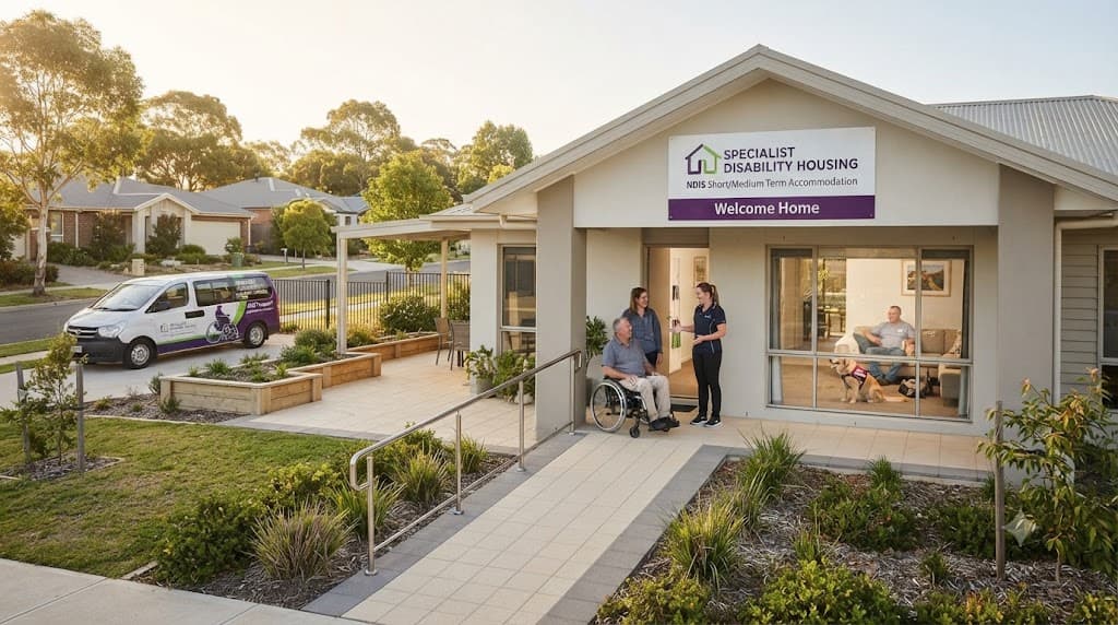 NDIS Short/Medium Term Accommodation - Specialist Disability Housing
