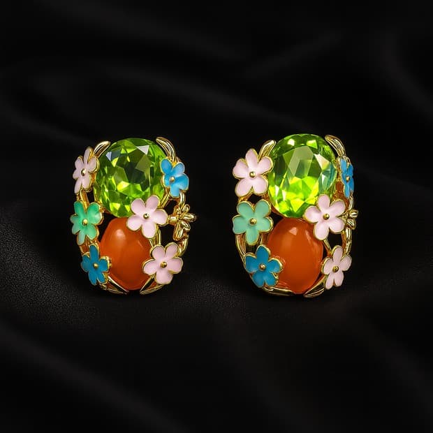 western earrings for women
