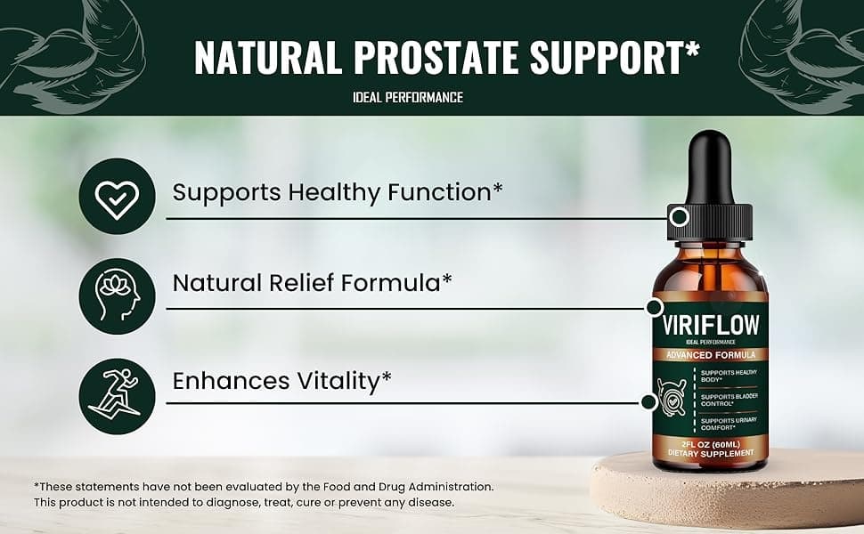 ViriFlow Reviews 2026 | Is It Worth Trying for Prostate & Urinary Health?