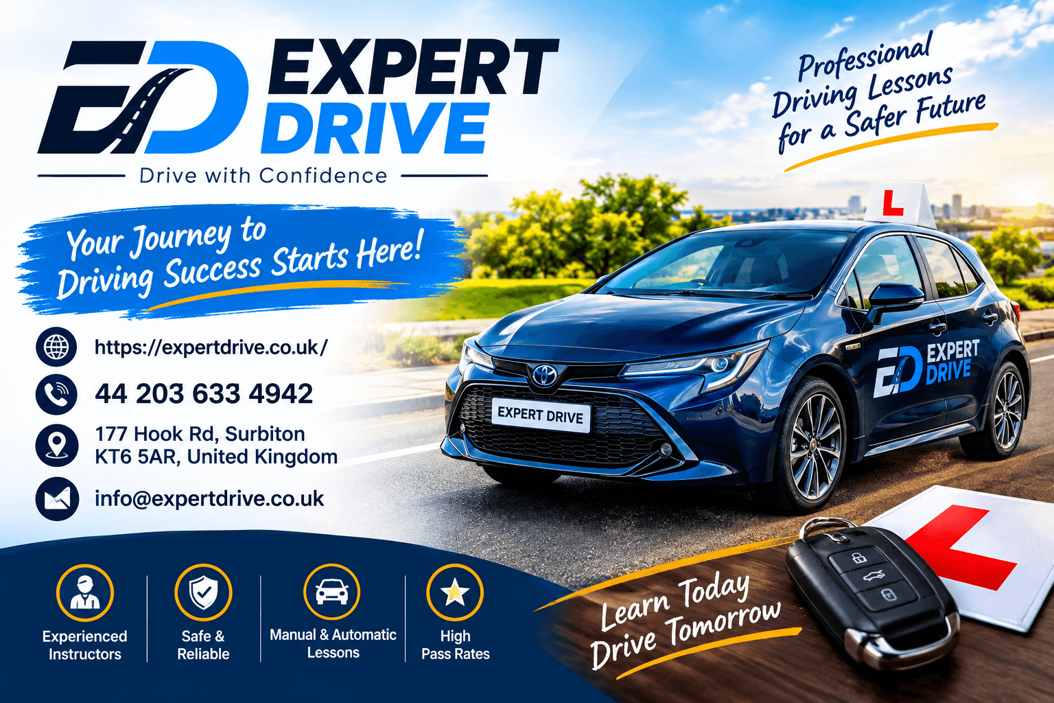 Expert Drive | Driving Lessons & Driver Training UK