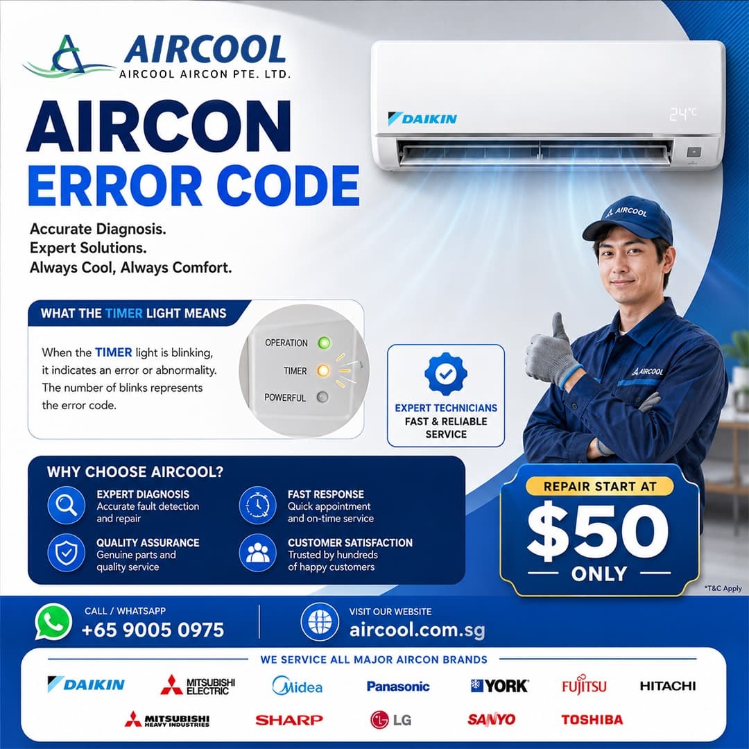 Aircon Error Code