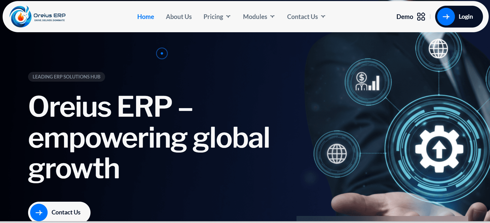 CRM Software in Oreius ERP 2026 for UAE – Build Strong Customer Relationships
