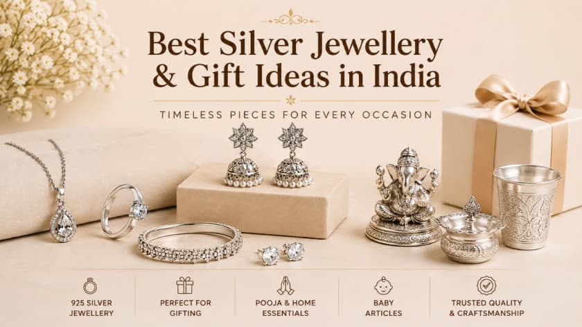 Best Silver Jewellery and Gift Ideas in India: Timeless Pieces for Every Occasion