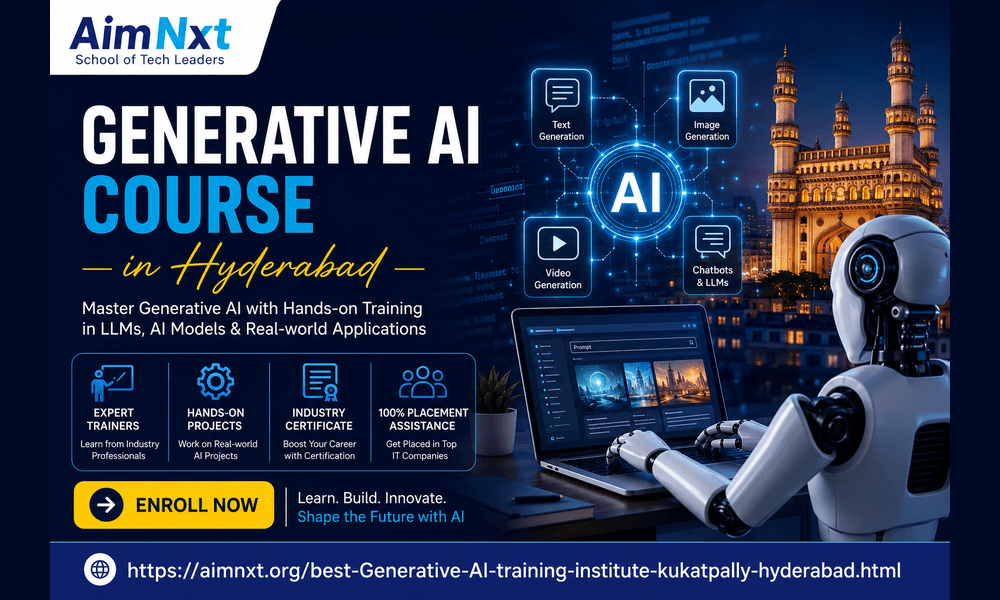 Generarative AI Course in Hyderabad
