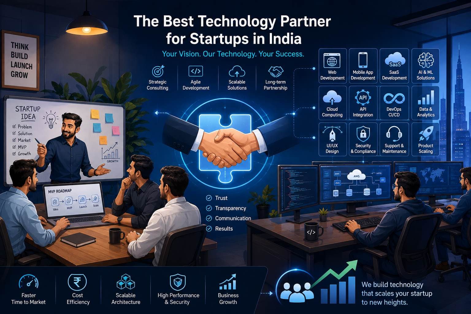 How to Choose the Best Technology Partner for Startups in India