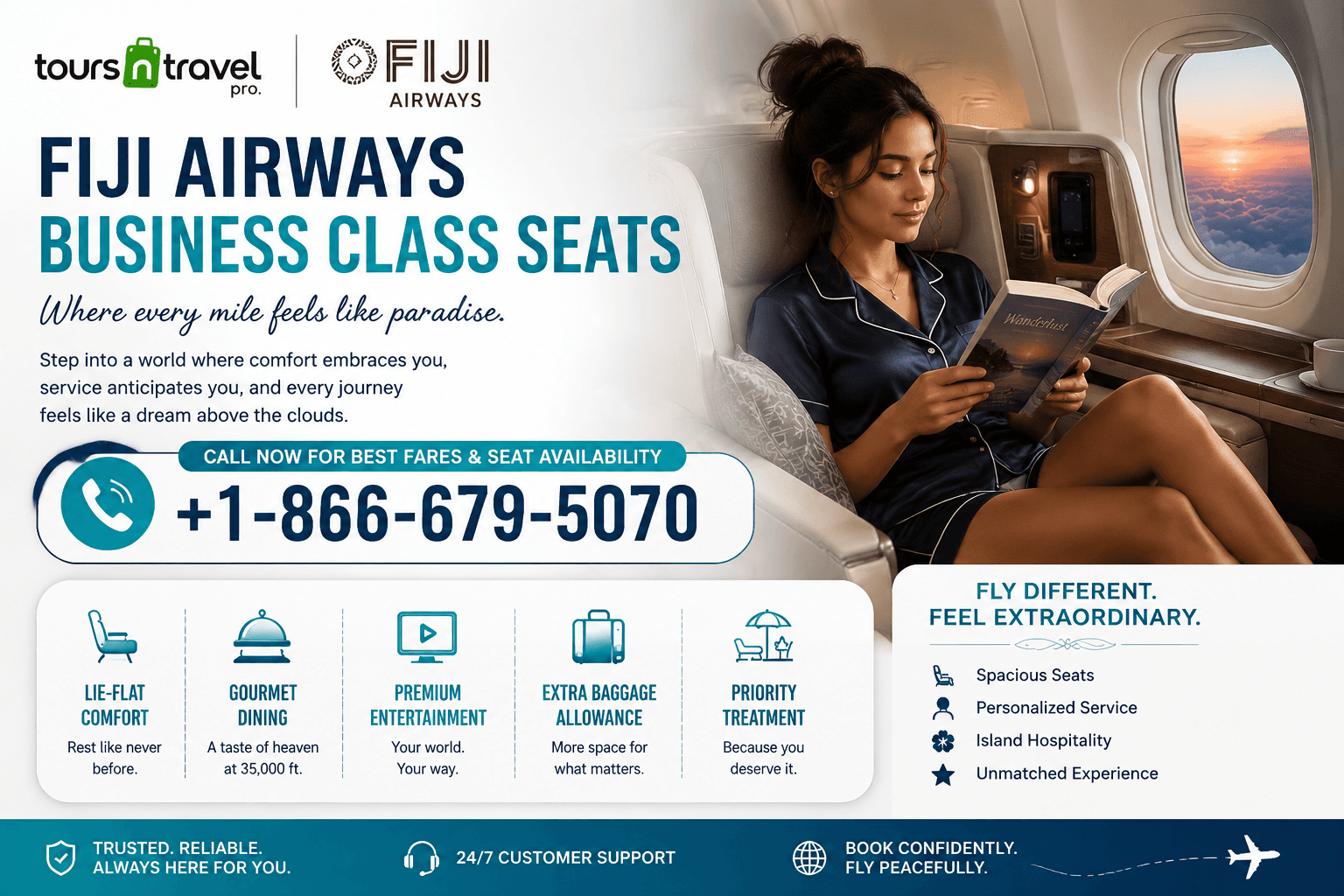 Is Fiji Airways Business Class +1-866-679-5070 Worth It?