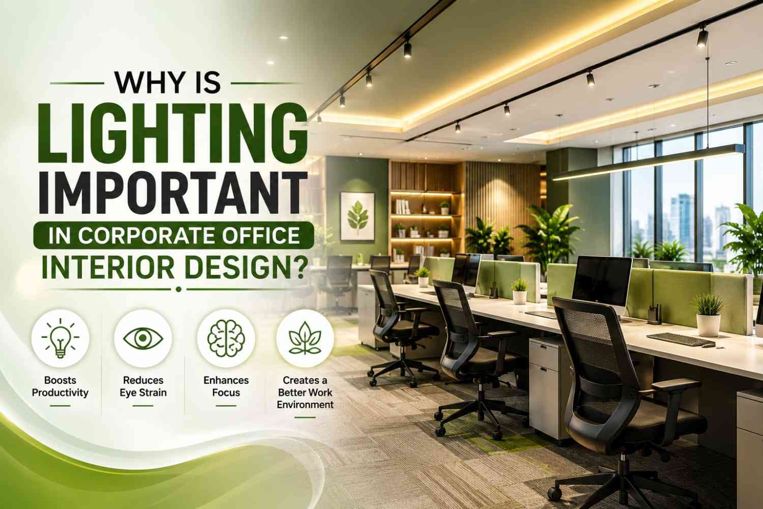 Why is Lighting Important in Corporate Office Interior Design?