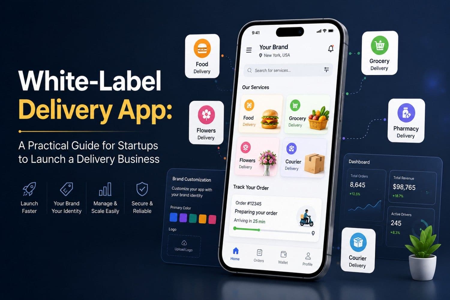White-Label Delivery App: A Practical Guide for Startups to Launch a Delivery Business