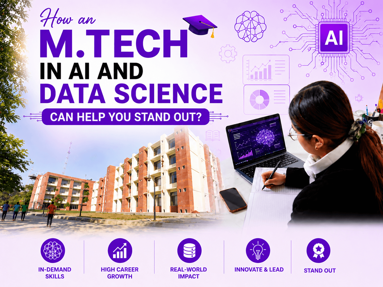M.Tech in Data Science and Artificial Intelligence for Working Professionals