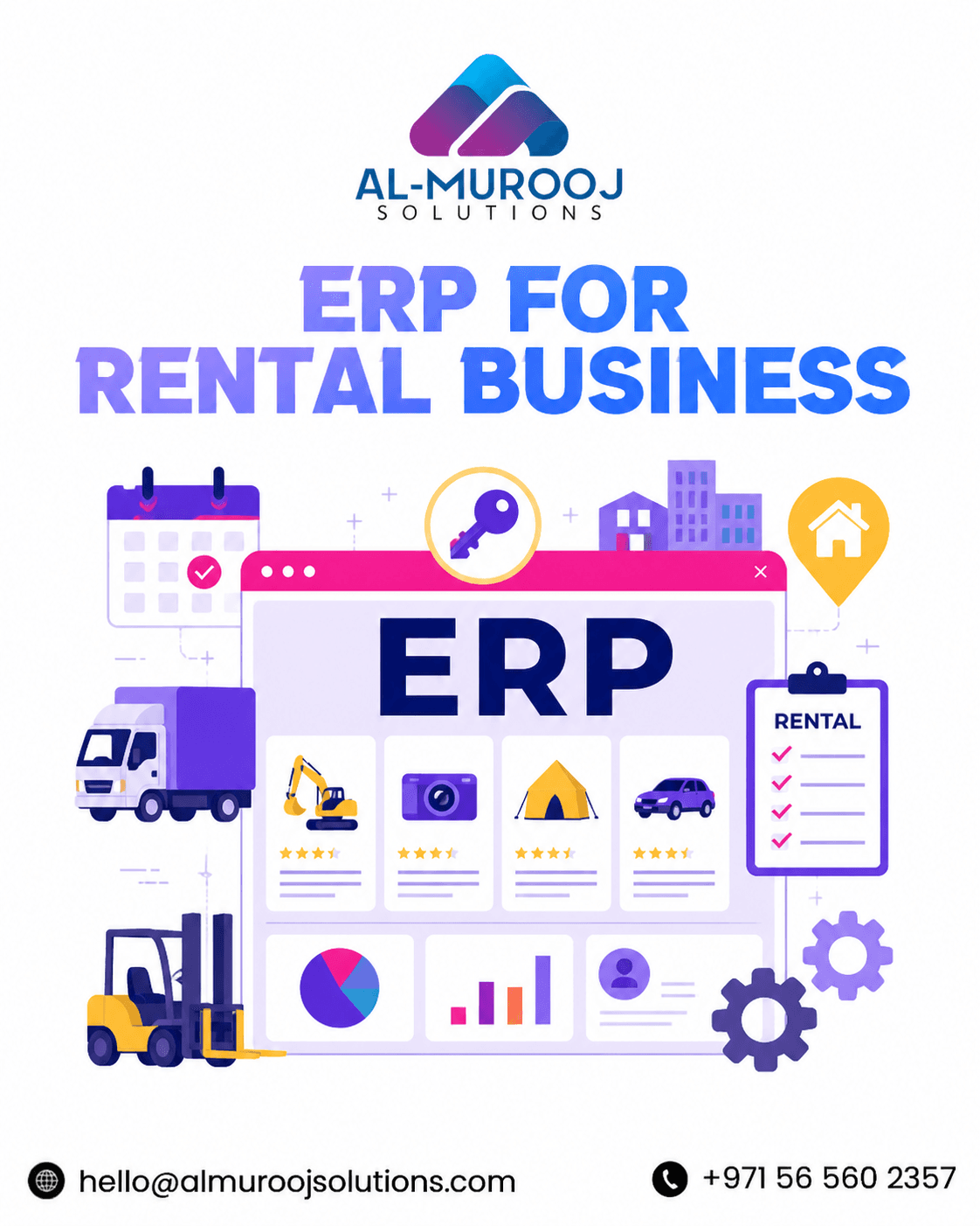 ERP for Rental Business: Improve Tracking, Billing, and Inventory in One System
