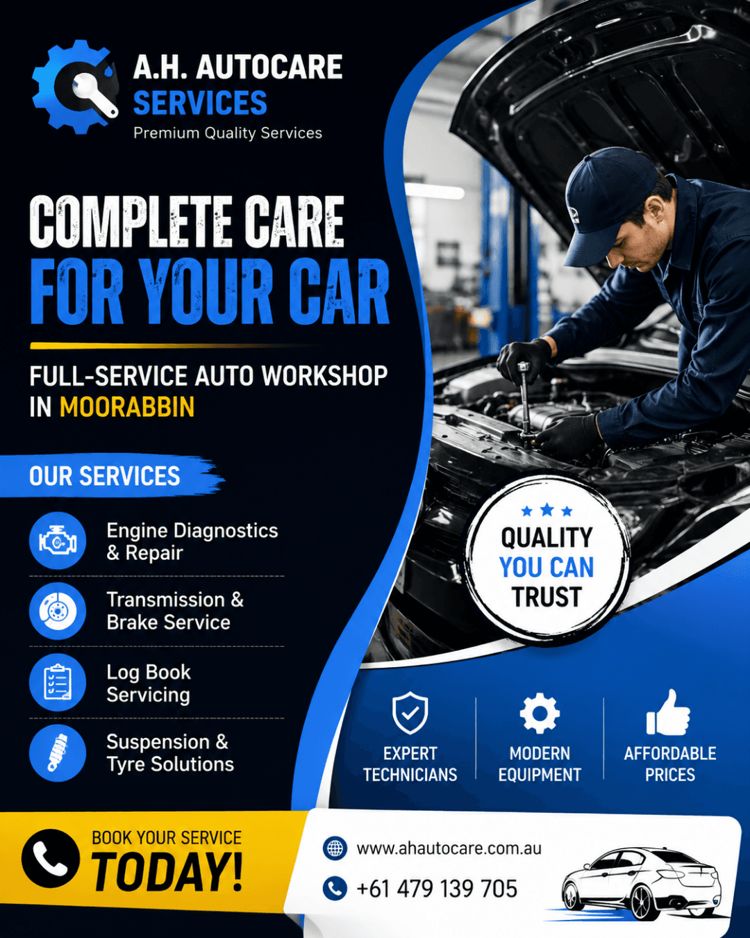 Complete Car Service & Repair Solutions in Moorabbin