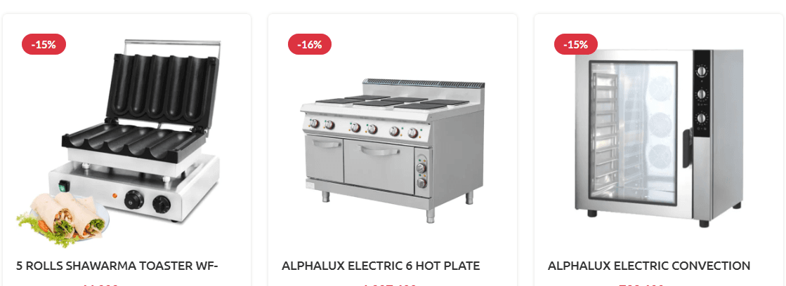 Buy Alphalux Kitchen Equipment Online Dubai
