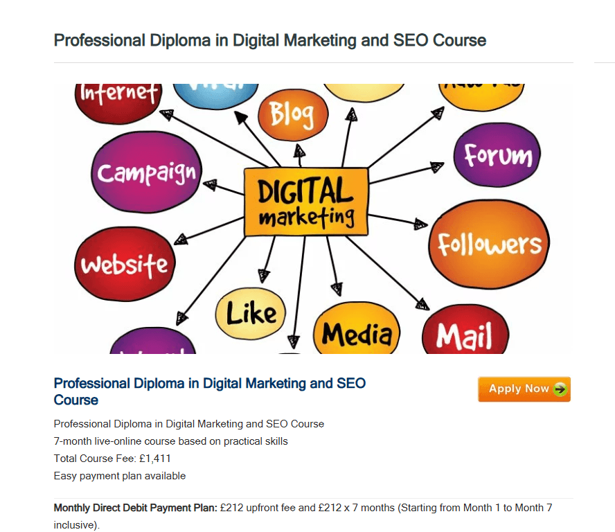 seo certification uk