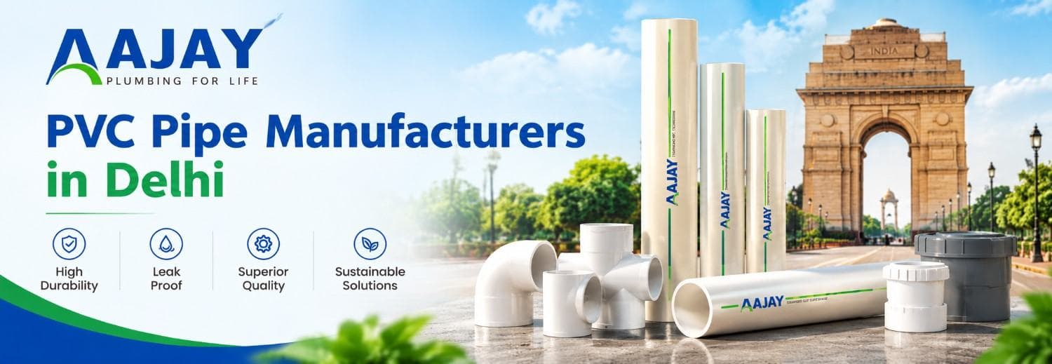 What Should You Know About PVC Pipe Manufacturers in Delhi?