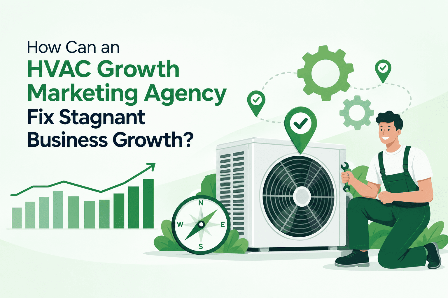 How Can an HVAC Growth Marketing Agency Fix Stagnant Business Growth?
