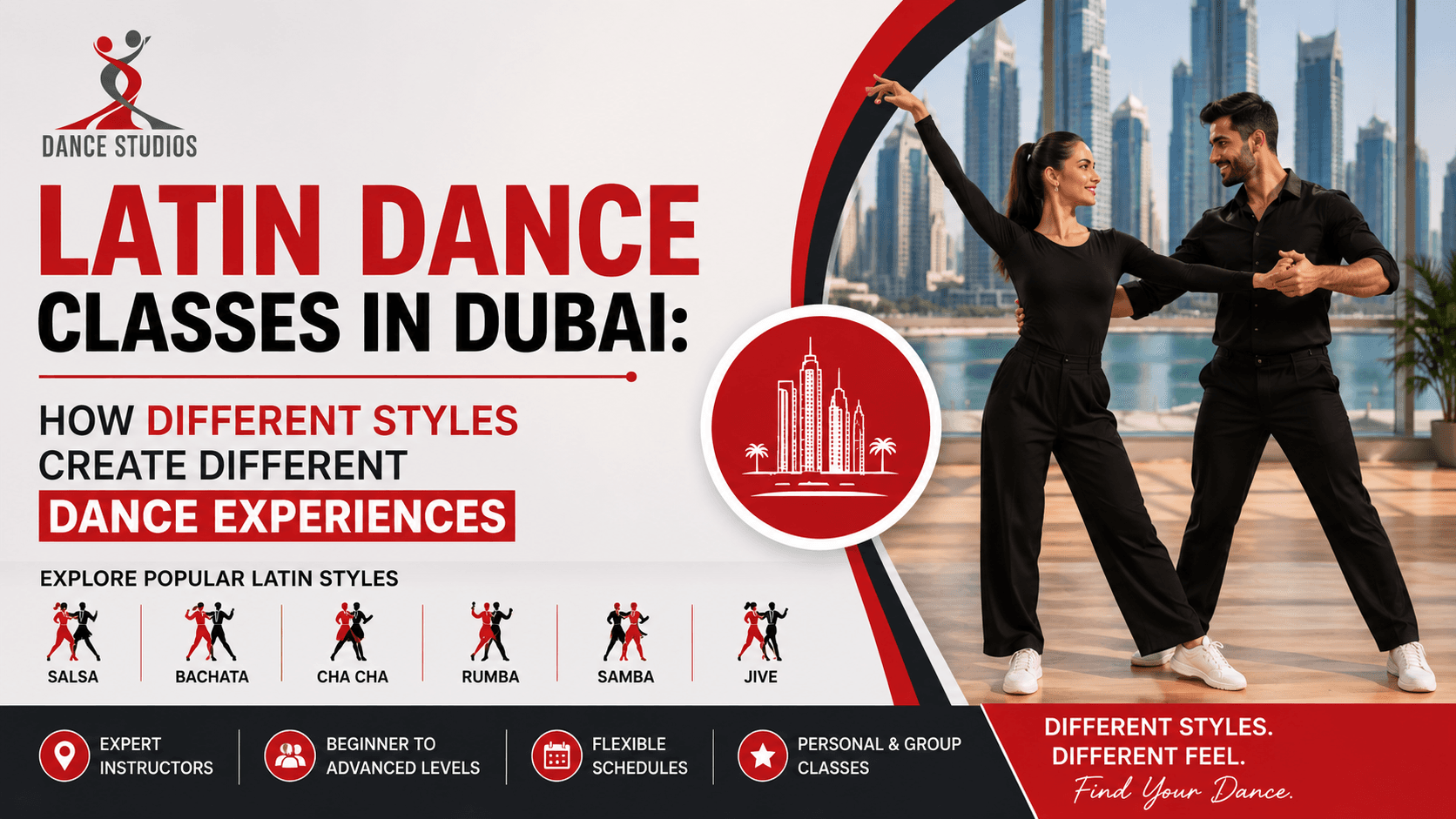 Latin Dance Classes in Dubai: How Different Styles Create Different Dance Experiences