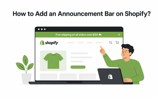 How to Add an Announcement Bar on Shopify?