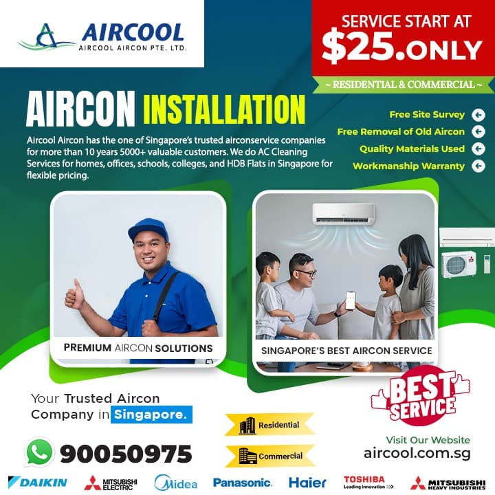 Aircon Installation Singapore