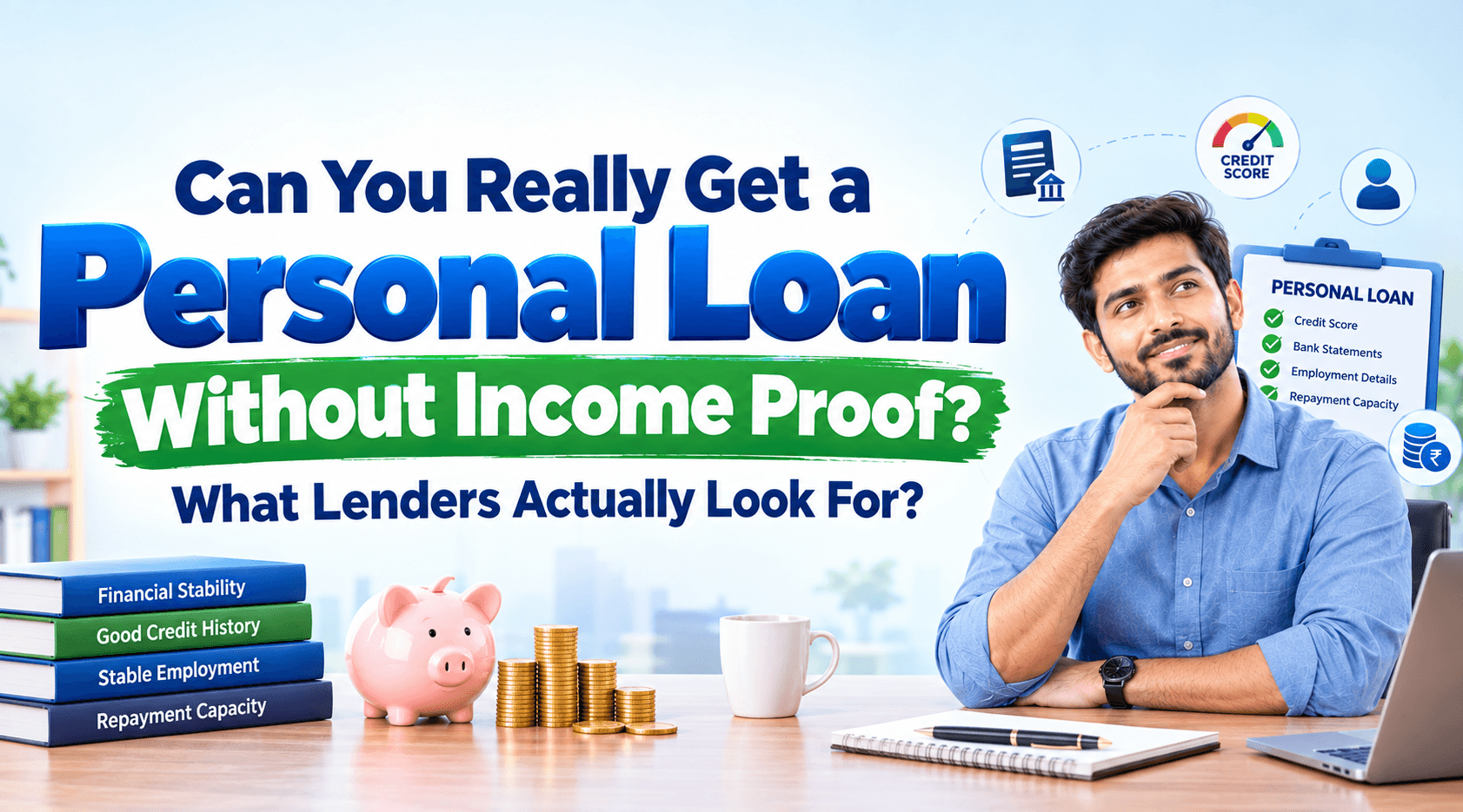 Personal Loan Without Income Proof: Eligibility, Documents & Online Options