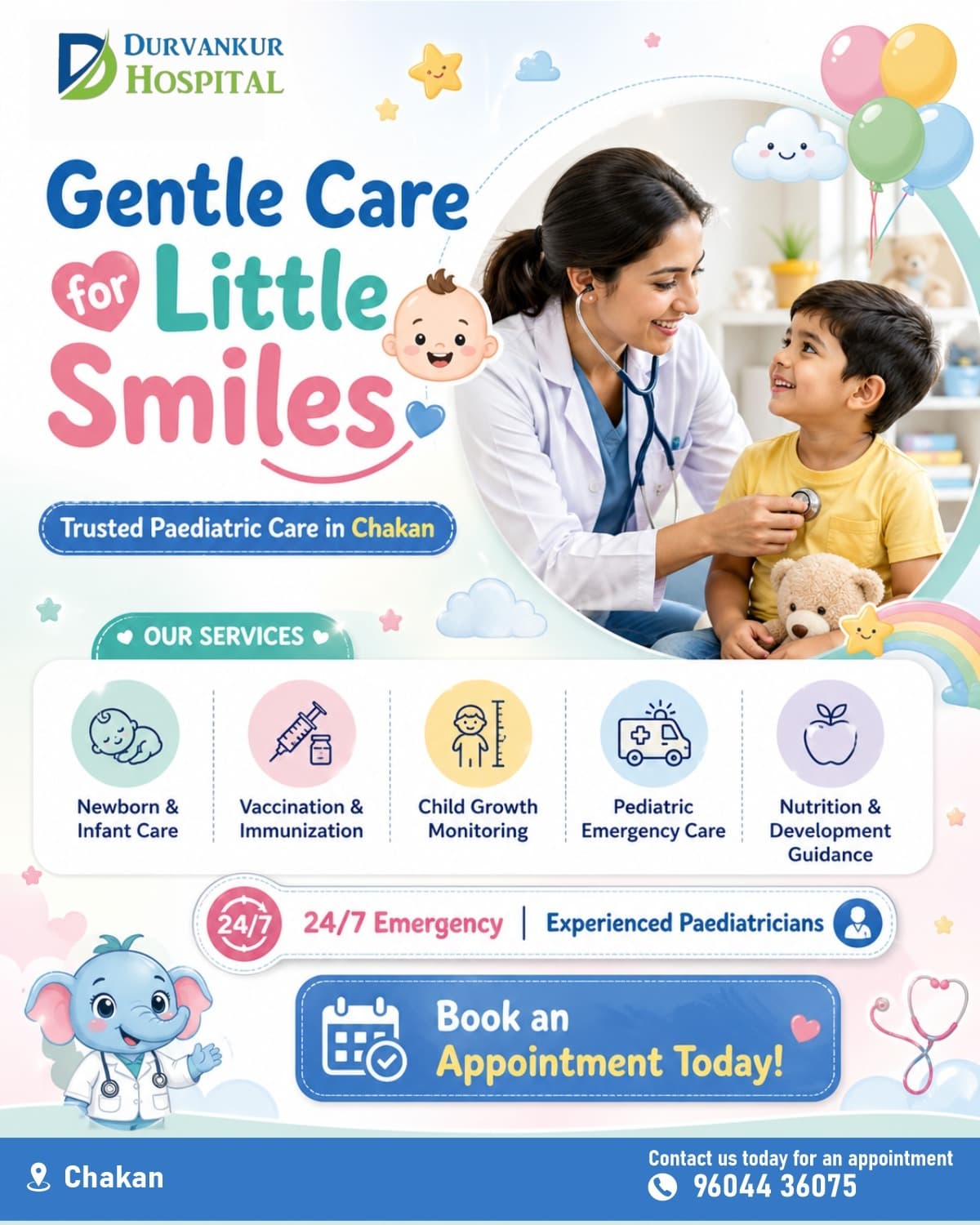 Pediatric Hospital Bed Chakan: 6 Comforting Facts Every Worried Parent Should Know