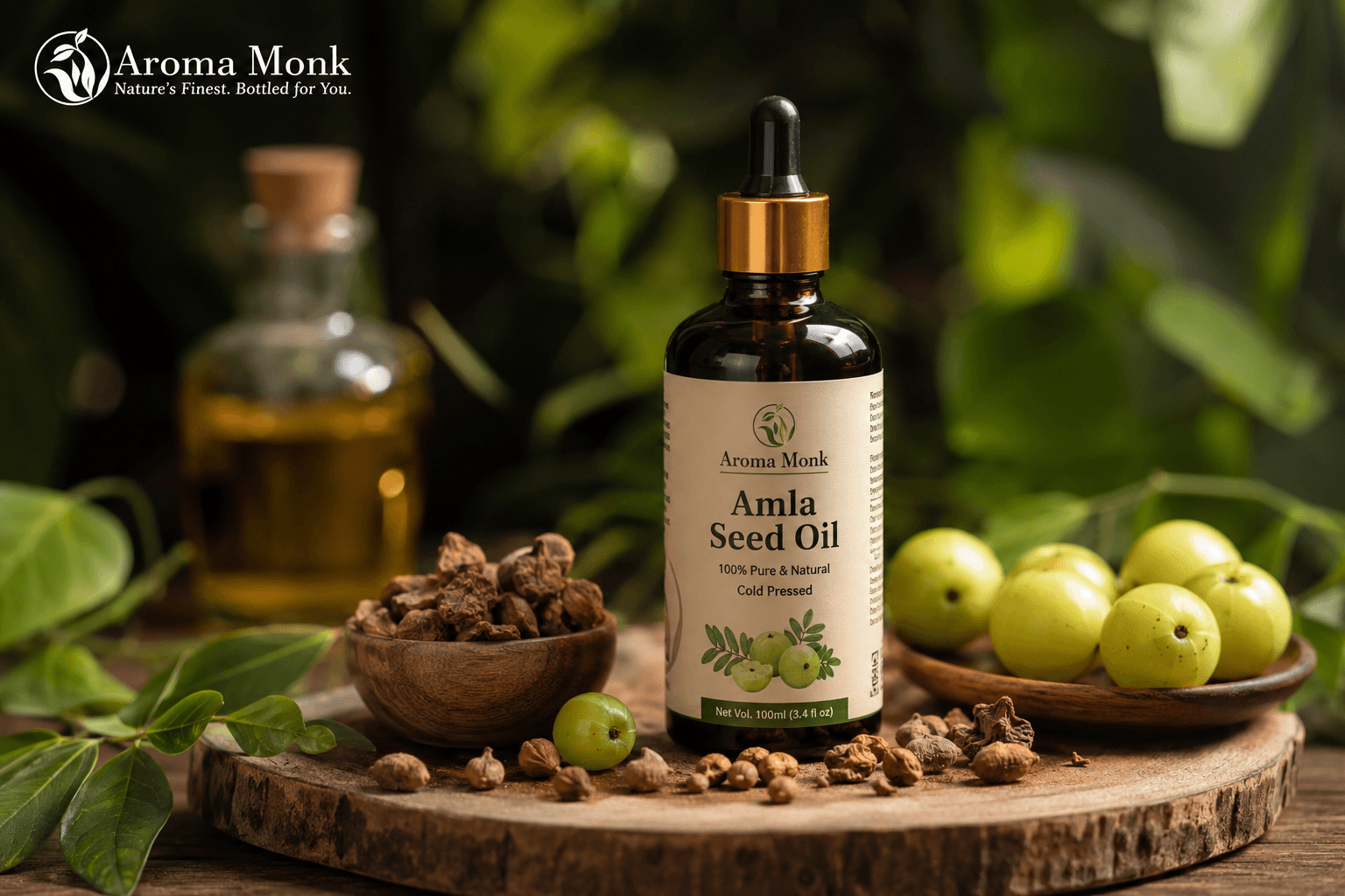 Aroma Monk Amla Seed Oil: The Ancient Ayurvedic Elixir for Modern Hair and Skin