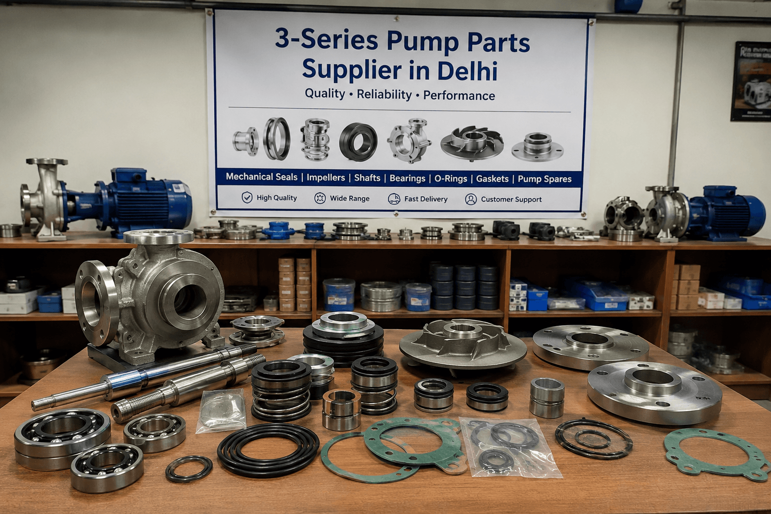 3-Series Pump Parts Supplier in Delhi Quality