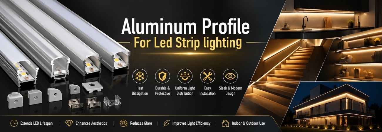 Aluminum Profile For LED Strip Lighting: The Ultimate Guide to Modern Illumination