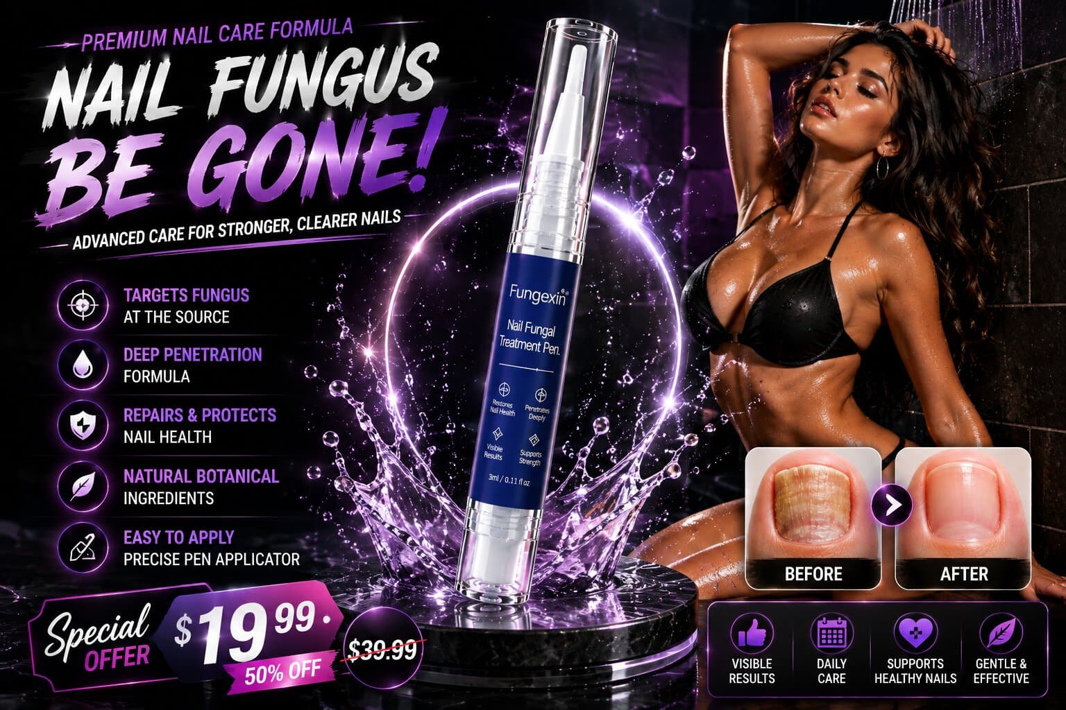 Fungexin Nail Treatment Pen – Benefits, Ingredients, and Usage Tips