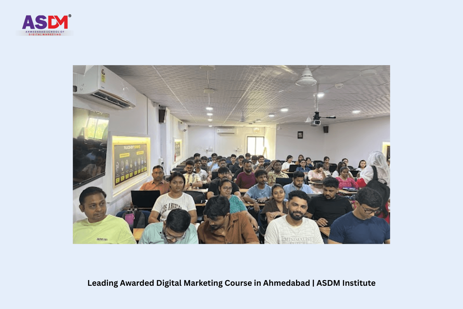 Leading Awarded Digital Marketing Course in Ahmedabad | ASDM Institute