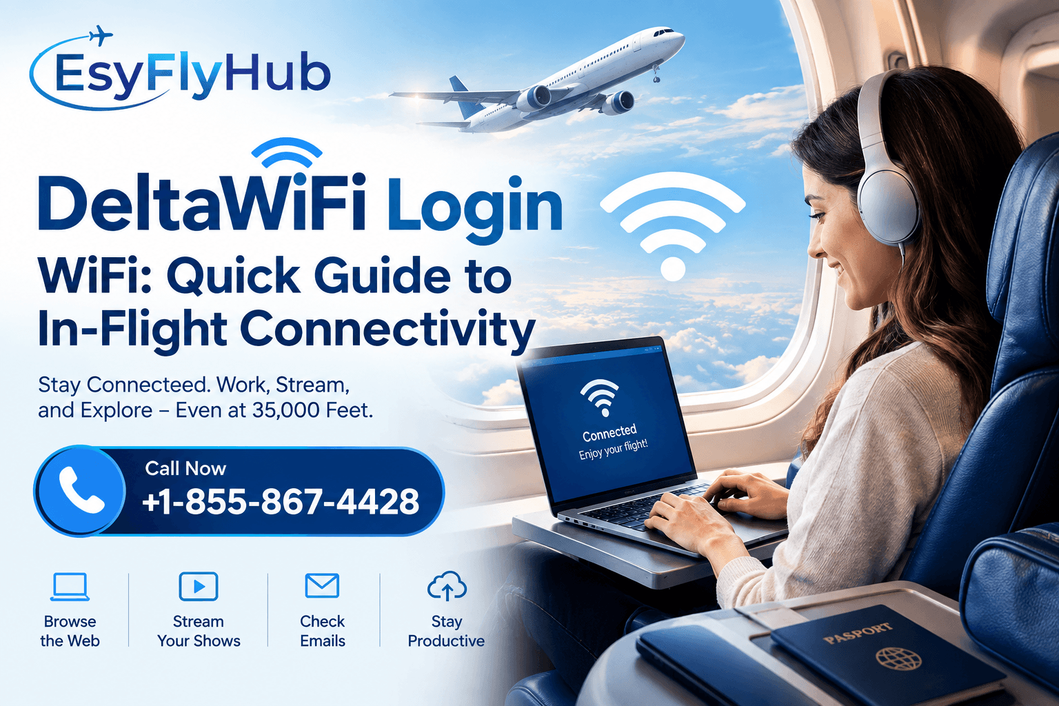 DeltaWiFi Login WiFi: Quick Guide to In-Flight Connectivity