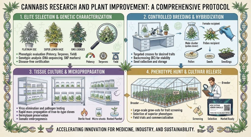 Cannabis Research and Plant Improvement