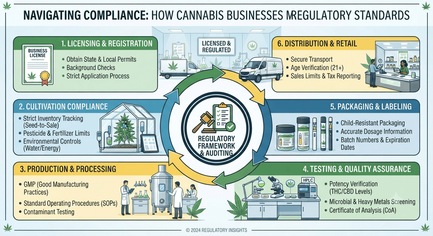 How Cannabis Businesses Meet Regulatory Standards