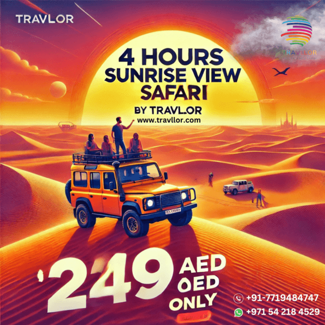  4 Hours: Sunrise View Safari | 249 AED Only with Travllor